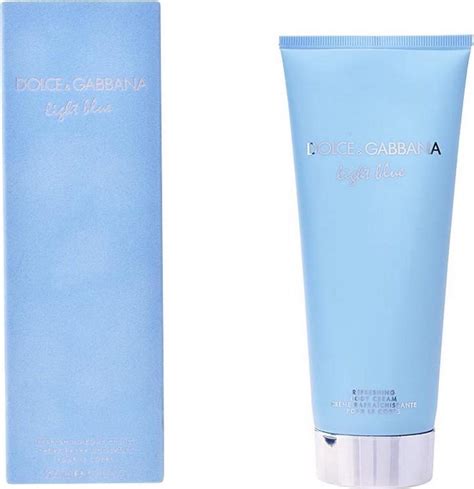 crema corp dolce gabbana light blue|d&g light blue body cream.